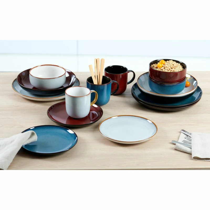 Ritzenhoff & Breker Gambia Kaffeebecher, Kaffeetasse, Tasse, Becher, Steinzeug, 400 ml, 419917