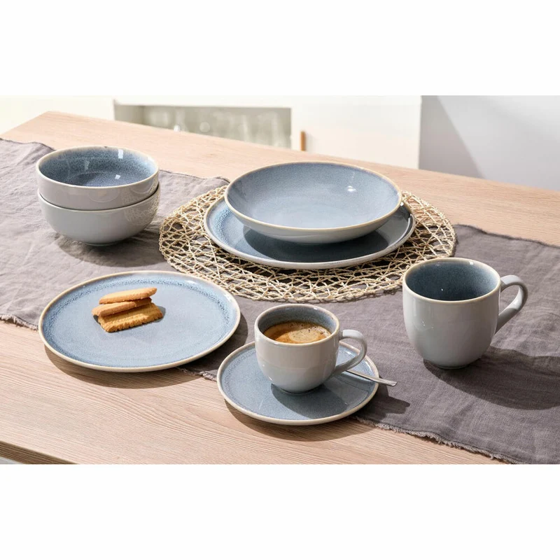 Ritzenhoff & Breker Skagen Untertasse, Unterteller, Untere, Porzellan, Grau / Stone, 420197