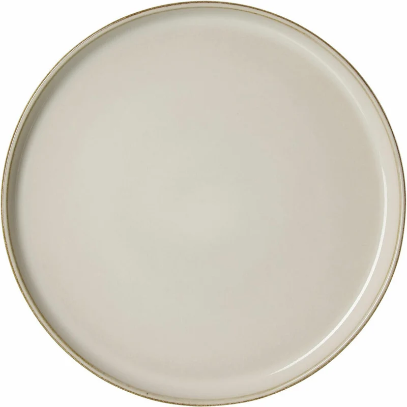 Ritzenhoff & Breker Olivia Speiseteller, Teller, Essteller, Steingut, Beige, Ø 26.5 cm, 746907