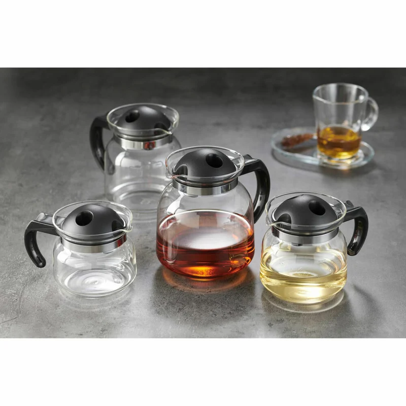 Ritzenhoff & Breker Ravenna Teekanne, Tee Kanne, Glaskanne, Borosilikat, 1.6 L, 808810