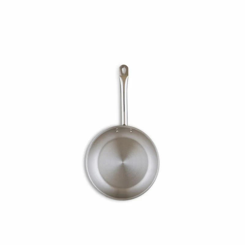 Comas Bratpfanne Fuji Induktion, Pfanne mit Sandwichboden, Edelstahl, Silber, 36 cm, 8519