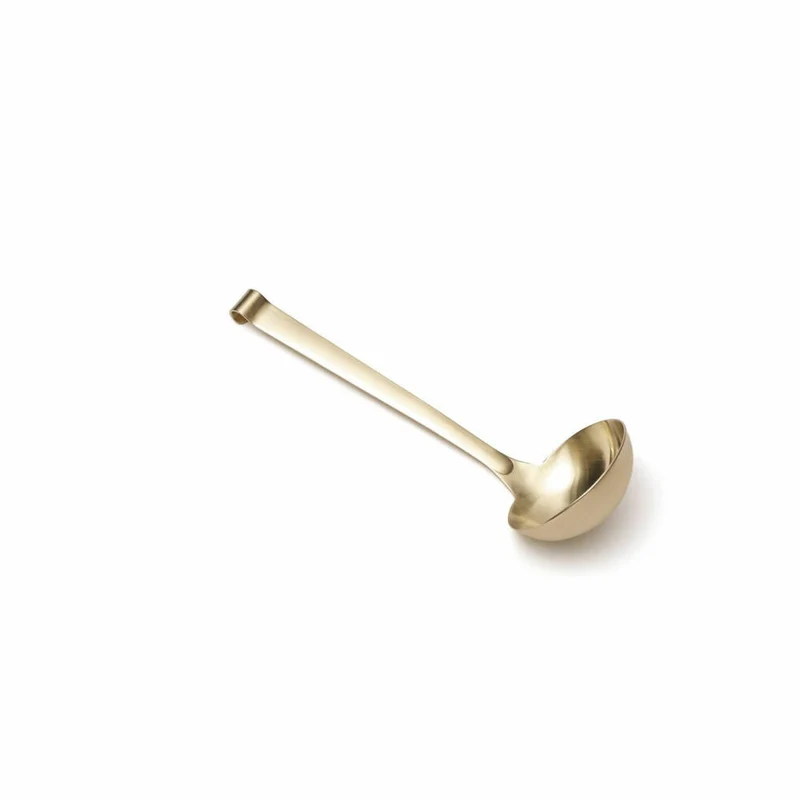 Comas Suppenlöffel Elegant Champagne, Suppenkelle, Edelstahl, Champagner, 26.5 cm, 5266