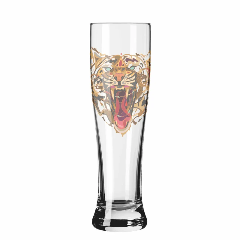 Ritzenhoff Brauchzeit Weizen 021 022 F24, 2er Set, Justin Maller, Weizenbierglas, Glas, 646 ml, 3481011