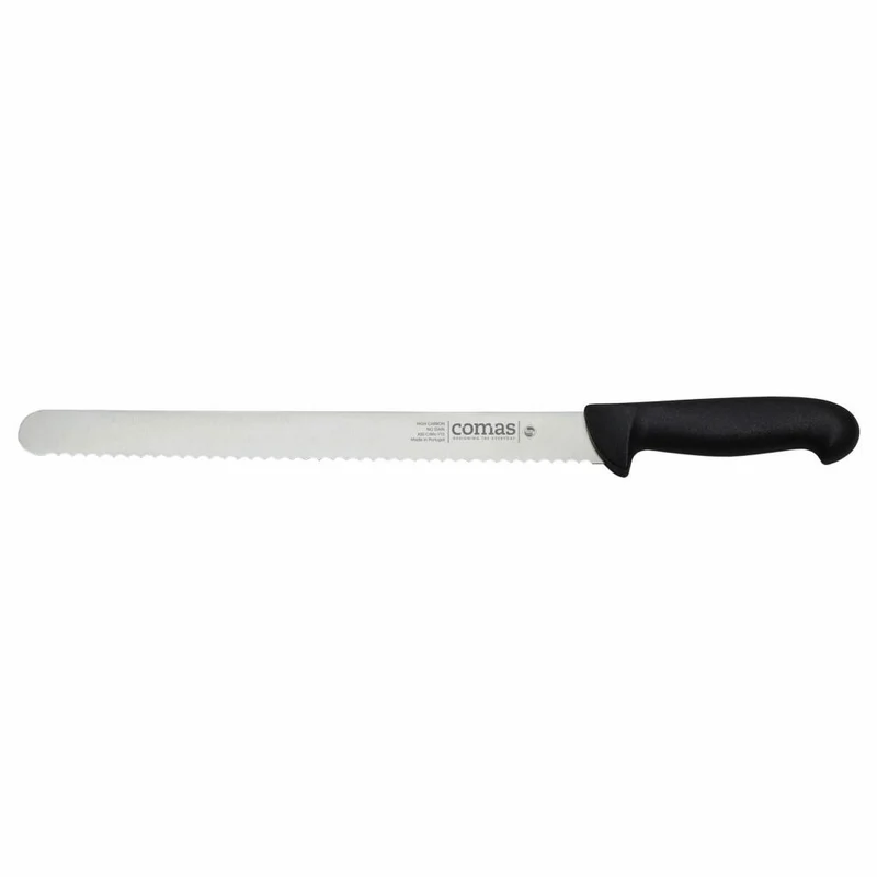 Comas Tranchiermesser Carbon, Spickmesser, Stahl, PP, Schwarz, 30 cm Klinge, 10085