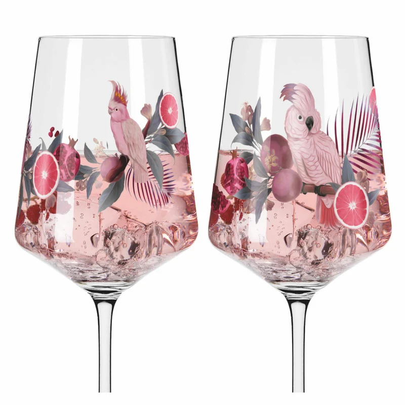 Ritzenhoff Sommersonett Sprizz F24, 2er Set, R. Richter, Aperol-Glas, Aperitifglas, Kristallglas, 544 ml, 6011003