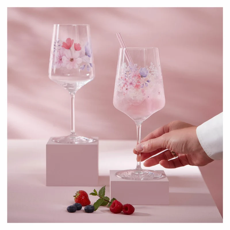 Ritzenhoff Sommersonett Sprizz 017 018 F24, 2er Set, Theresa Kuhlmann, Aperol-Glas, Aperitifglas, Kristallglas, 544 ml, 3461009