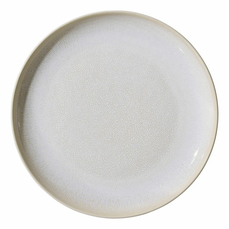 Ritzenhoff & Breker Laredo Teller, Speiseteller, Essteller, Steinzeug, Creme, Ø 27.5 cm, 423372
