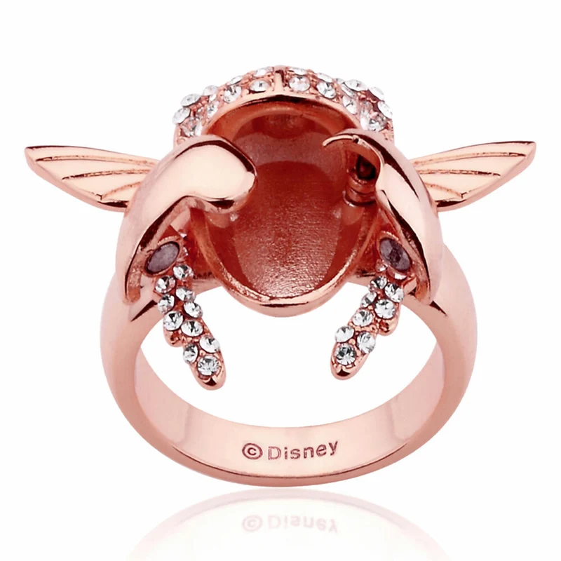 Goebel Aladdin Gold Scarabäus Ring, Disney, Käfer Ring, Schmuck, Rotgold, 14 Karat, Größe 8, 12101671