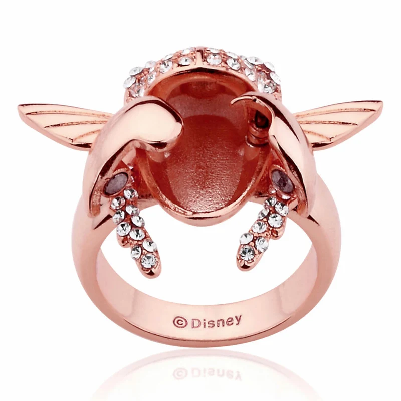 Goebel Aladdin Gold Scarabäus Ring, Disney, Käfer Ring, Schmuck, Rotgold, 14 Karat, Größe 6, 12101651