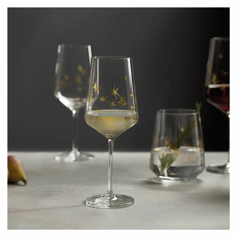 Ritzenhoff Weißweinglas Celebration Deluxe 003, 6er Set, Romi Bohnenberg, Kristallglas, 400 ml, A0454470
