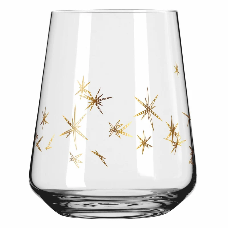 Ritzenhoff Wasserglas Celebration Deluxe 003, 6er Set, Romi Bohnenberg, Kristallglas, 510 ml, A0454480