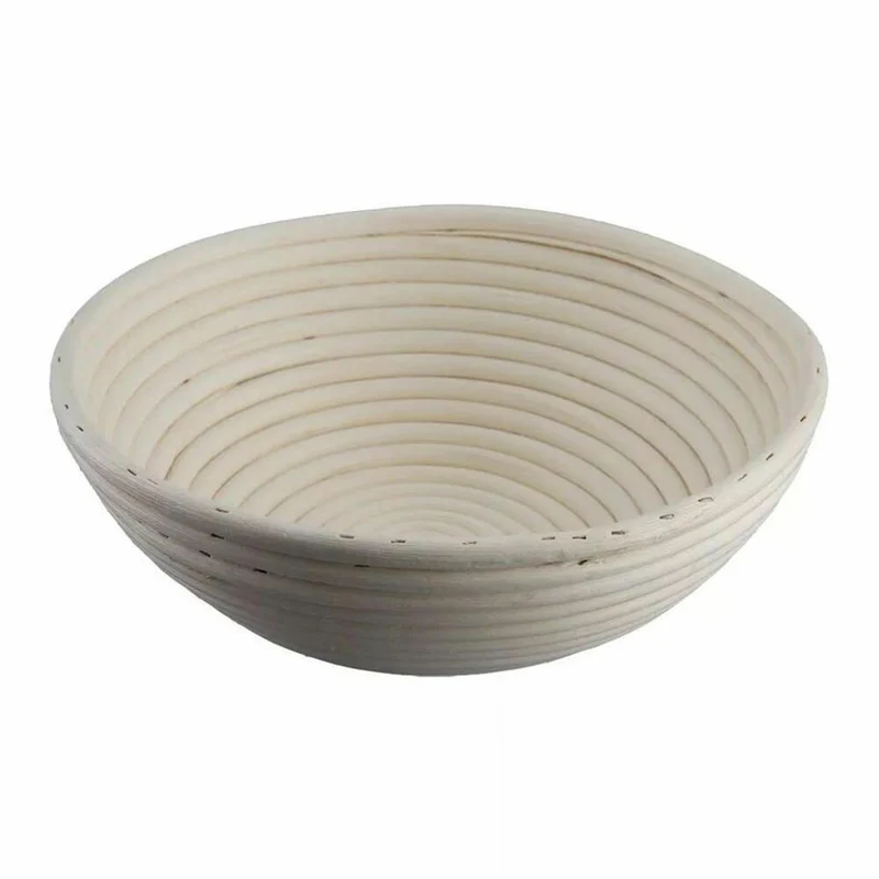 Zenker Gärkörbchen Dein Brot! rund, Brotkörbchen, Rattan, Beige, 27 cm, 7317