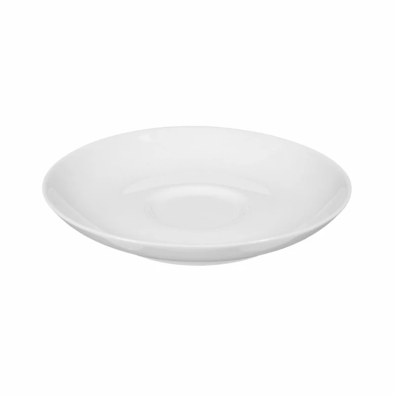 Seltmann Weiden Lido Untertasse, zur Moccatasse, Unterteller, Porzellan, Weiß, Ø 11.9 cm, 001.203120