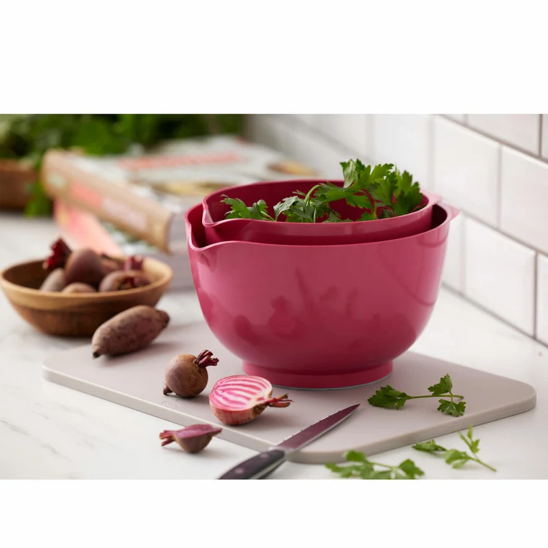 Rosti Schüssel-Set Margrethe New 4-tlg., Durostima, Beetroot, 1.5 + 3 L, 29932