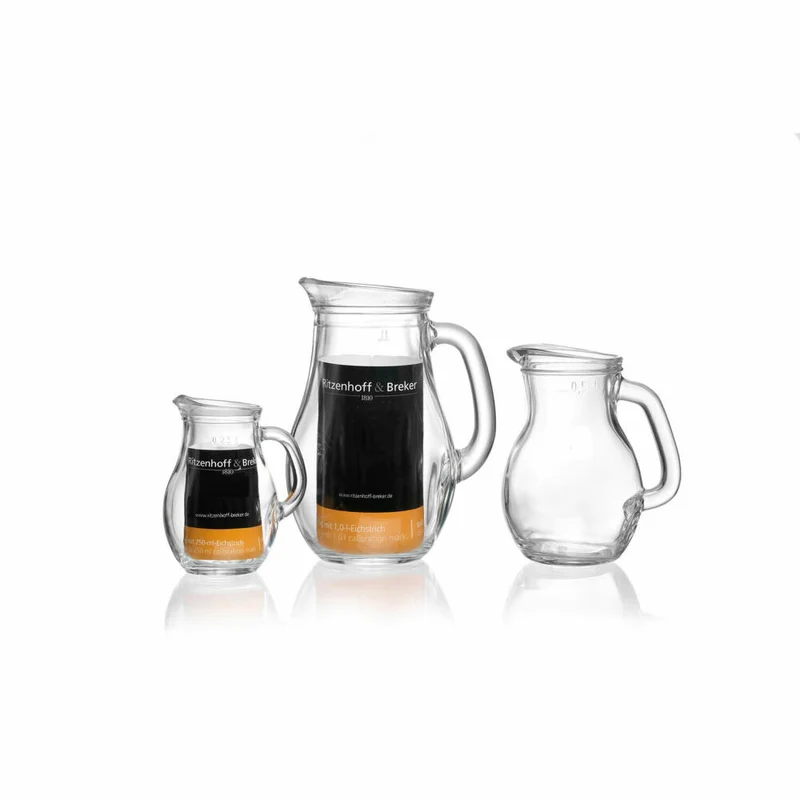 Ritzenhoff & Breker Vio Krug, Wasserkrug, Karaffe, Glaskrug, Glas, 250 ml, 817706