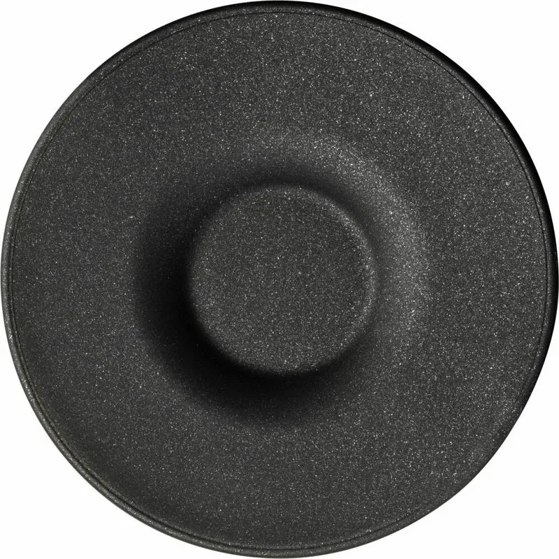 Eisch Espresso-Untertasse Cosmo Gold, Untertasse, Espressountertasse, Schwarz, Ø 11.5 cm, 70510908