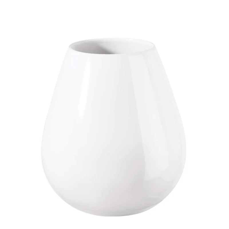 ASA Selection Easexl Vase, Blumenvase, Blumentopf, Tischvase, Keramikvase, Keramik, Weiß, 28 cm, 92033005