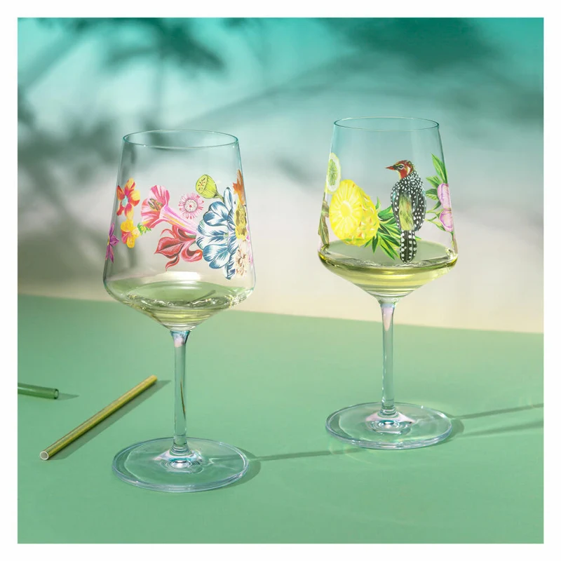Ritzenhoff Sommertau Hugo 005 006 F24, 2er Set, Olaf Hajek, Hugo-Glas, Aperitifglas, Kristallglas, 544 ml, 2931019