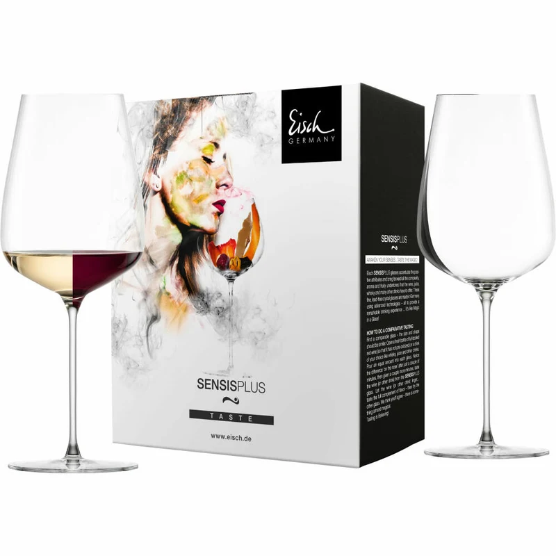 Eisch Allroundgläser Essenca Sensis plus, 2er Set, Weinglas, Kristallglas, 740 ml, 25434020