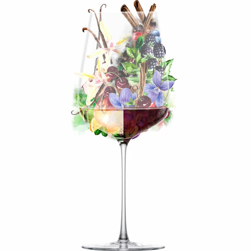 Eisch Allroundgläser Essenca Sensis plus, 2er Set, Weinglas, Kristallglas, 740 ml, 25434020