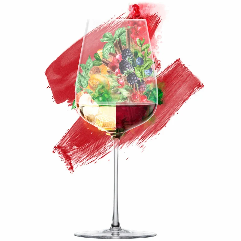 Eisch Allroundgläser Essenca Sensis plus, 2er Set, Weinglas, Kristallglas, 580 ml, 25434030