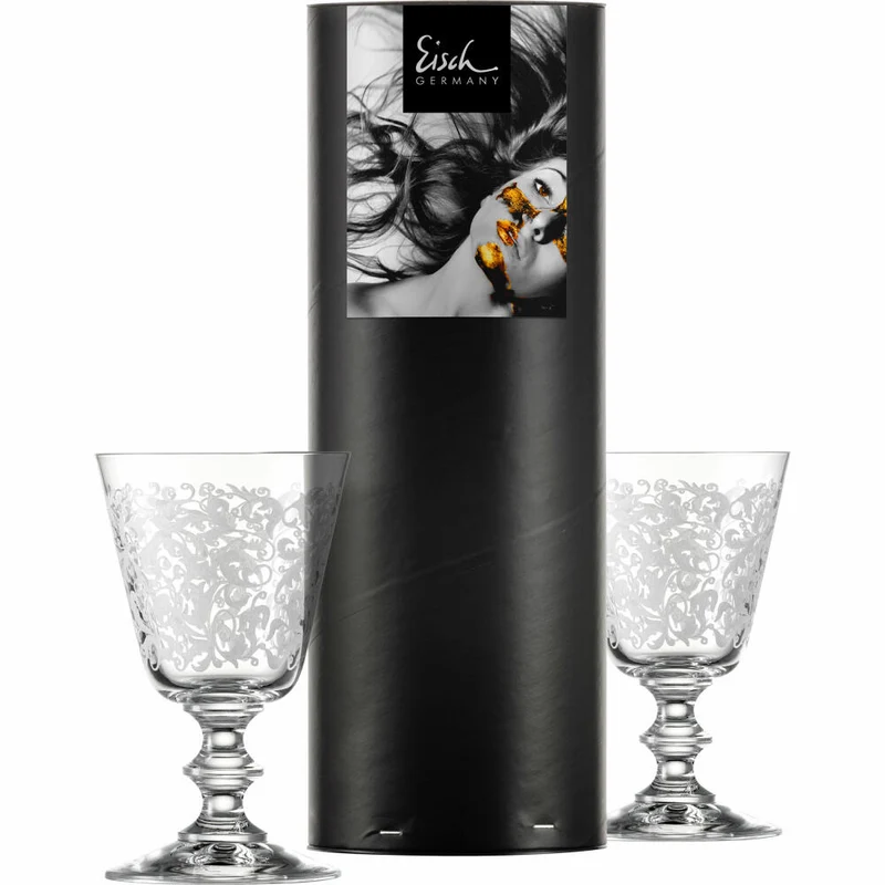 Eisch Weissweingläser Vincennes, 2er Set, Weißweinglas, Weinglas, Kristallglas, 210 ml, 15862021