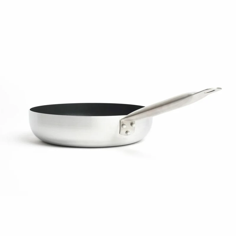 Comas Tiefe Bratpfanne Croscat Induktion, Pfanne, Aluminium, Silber, Schwarz, 28 cm, 10898
