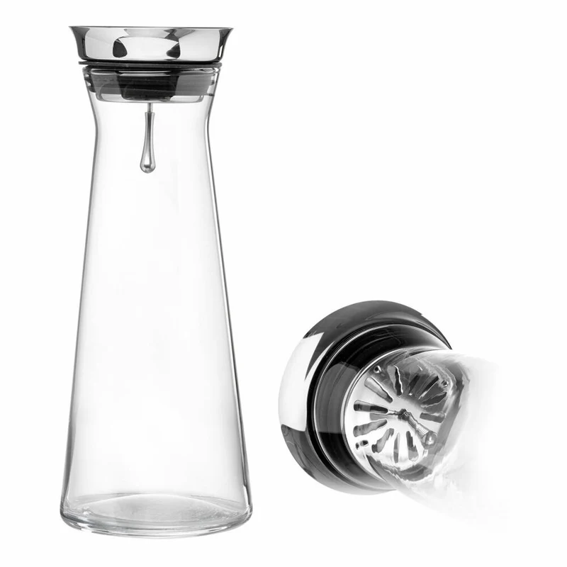Ritzenhoff & Breker Nio Karaffe, Wasserkaraffe, Glaskaraffe, Glas, 1 L, 817997