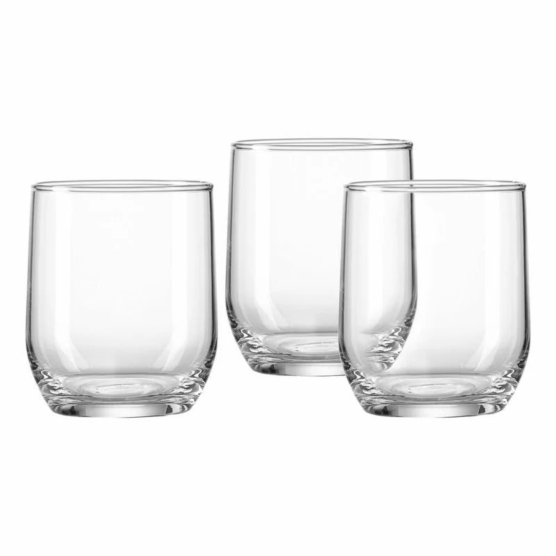 Ritzenhoff & Breker Ram Whiskey-Becher, 3er Set, Whiskybecher, Tumbler, Whiskyglas, 315 ml, 818109