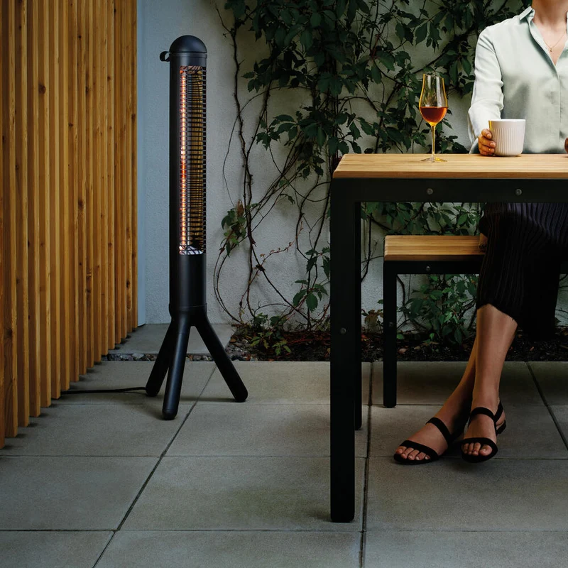 Eva Solo HeatUp Terrassenwärmer, Heizstrahler, Terrassenstrahler, Wärmestrahler, Aluminium/Kunststoff, 571135