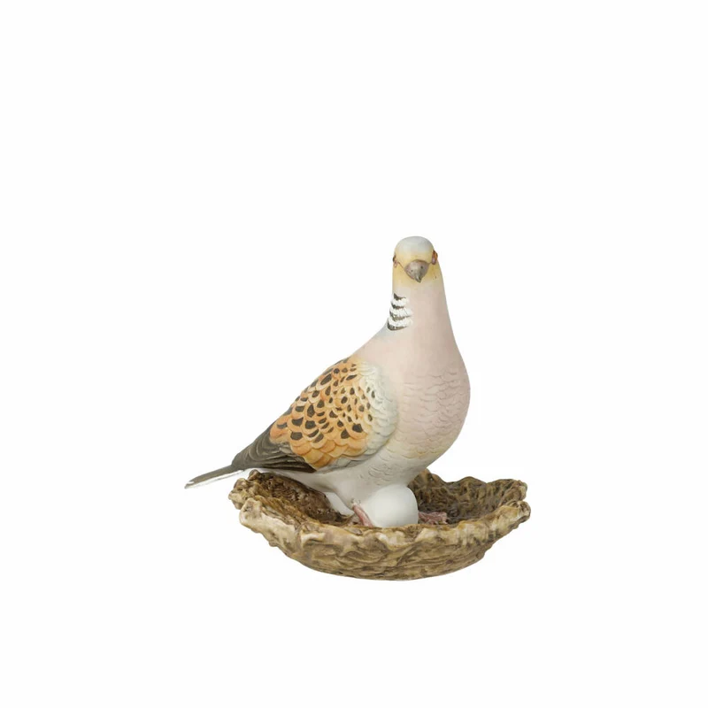 Goebel Figur Turteltaube Klein, Vogel des Jahres 2020, Sammelfigur, Taube, Porzellan, Bunt, 9.5 cm, 38473221