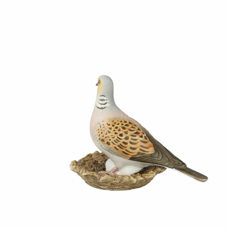 Goebel Figur Turteltaube Klein, Vogel des Jahres 2020, Sammelfigur, Taube, Porzellan, Bunt, 9.5 cm, 38473221