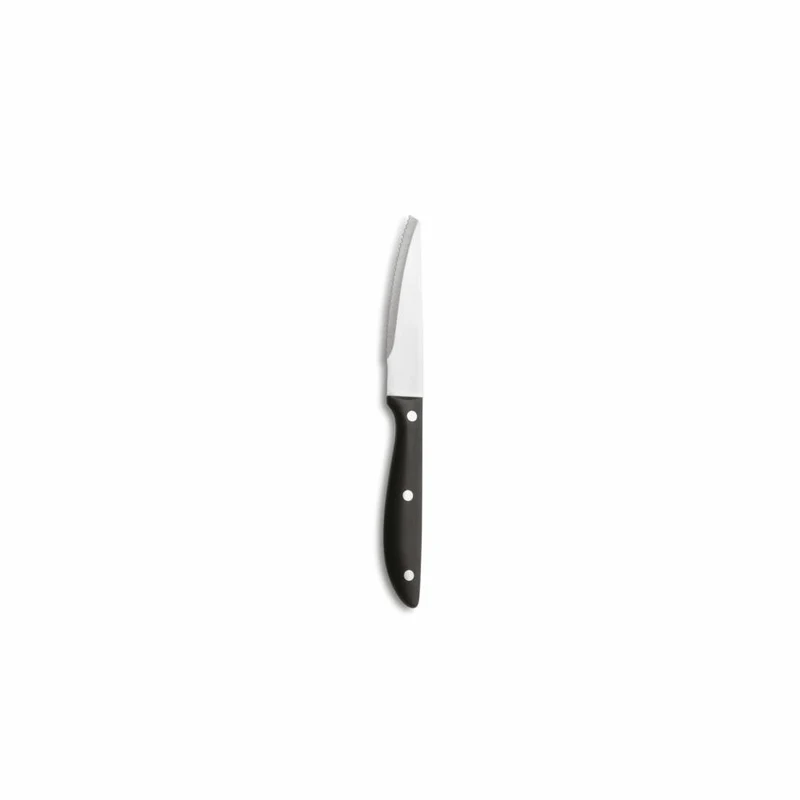 Comas Pizzamesser Classic Eco 6er Set, Pizzaschneider, Edelstahl, POM, Schwarz, 7788