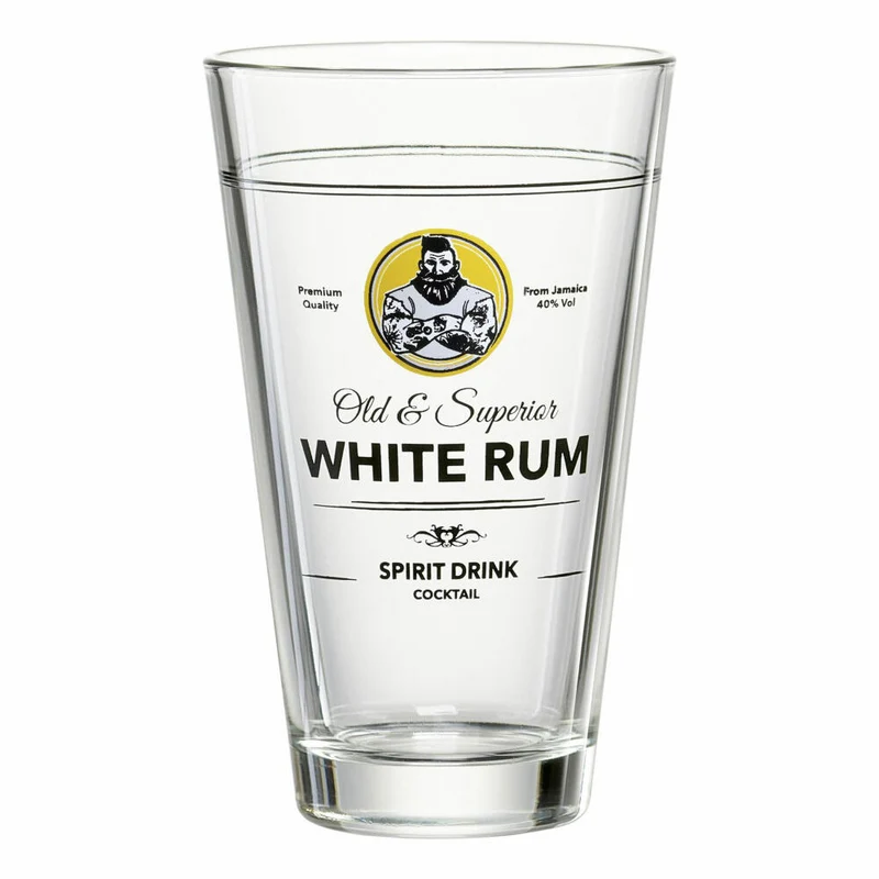 Ritzenhoff & Breker White Rum Spirits Becher, Longdrinkglas, Cocktailglas, Trinkglas, Glas, 330 ml, 818567