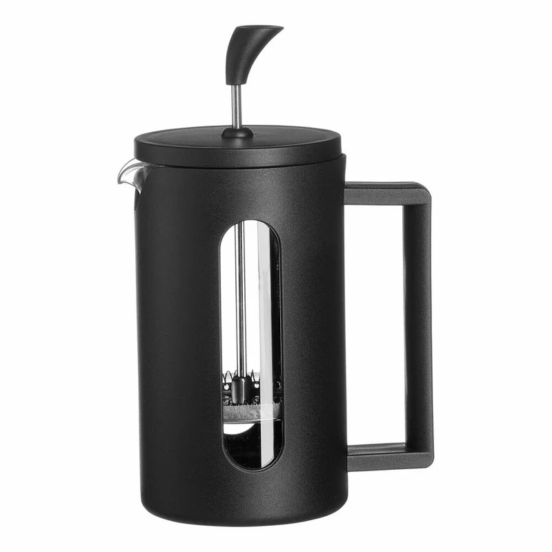 Ritzenhoff & Breker Adana Kaffeebereiter, French Press, Kaffeepresse, Borosilikat, Schwarz, 600 ml, 818833