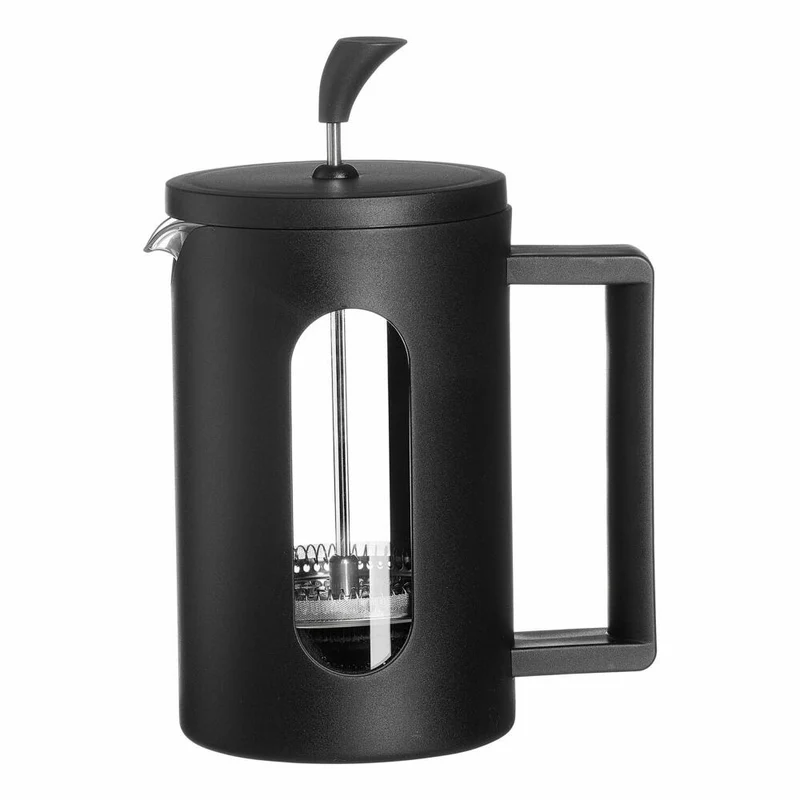 Ritzenhoff & Breker Adana Kaffeebereiter, French Press, Kaffeepresse, Borosilikat, Schwarz, 800 ml, 818840