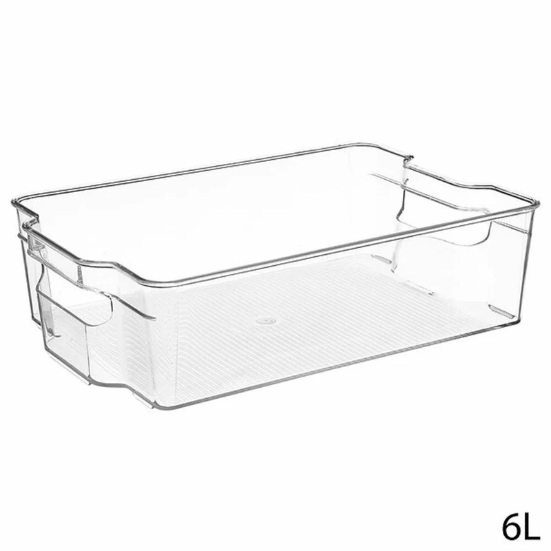 5five Simply Smart Kühlschrank-Aufbewahrungsbox Smart Fridge, PET-Kunststoff, Transparent, 6 L, 135152