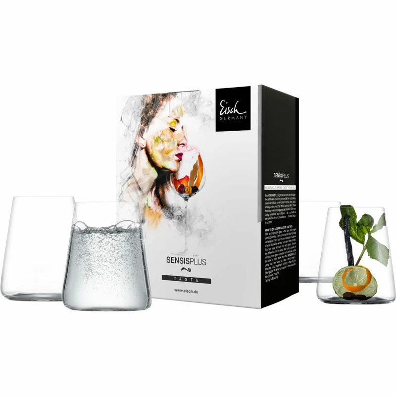 Eisch Allroundbecher Sky Sensis plus, 4er Set, Weinglas, Trinkglas, Kristallglas, 500 ml, 25185091