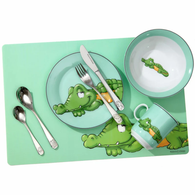 Ritzenhoff & Breker Happy Zoo Koko Kinder-Trink-Becher, Kinderbecher, Tasse, Kinder, Porzellan, 270 ml, 413298