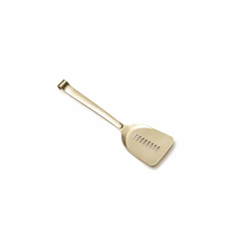 Comas Pfannenwender Elegant Champagne, Küchenwender, Edelstahl, Champagner, 28 cm, 5265