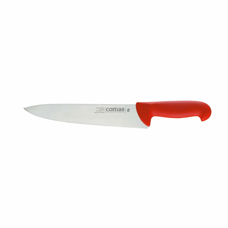 Comas Metzgermesser Carbon, Fleischermesser, Stahl, PP, Blau, 20 cm Klinge, 10111