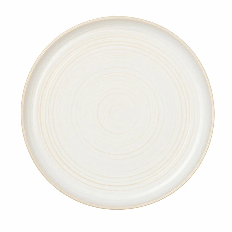 ASA Selection manuale Dessertteller, Teller, Frühstücksteller, Steinzeug, Oat, Ø 21.5 cm, 41140294