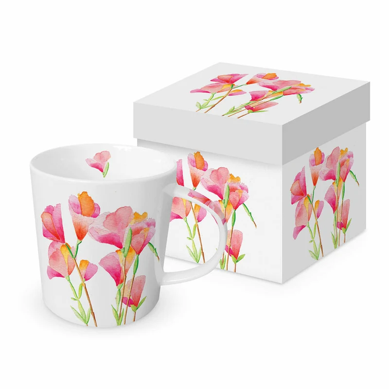 PPD Godesias Trend Mug, in Geschenkbox, Henkelbecher, Kaffeebecher, Becher, Tasse, New Bone China, 400 ml, 160302528