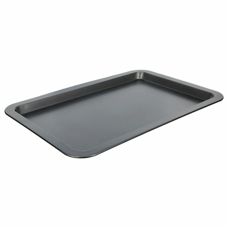 5five Simply Smart Backblech-Set 3-tlg., Kochplatten, Metall, Dunkelgrau, 100146
