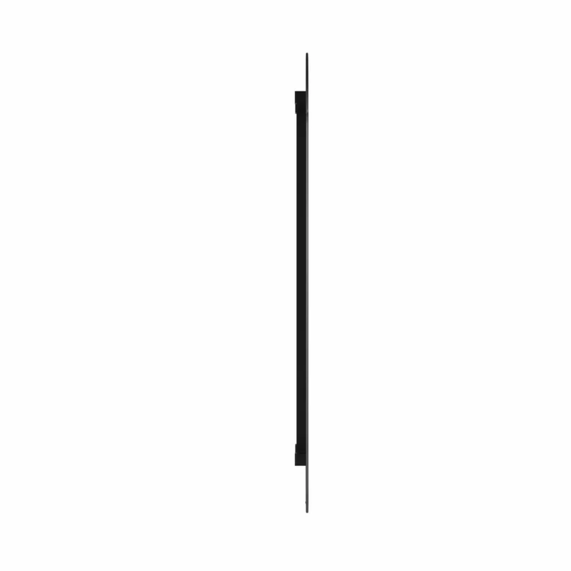Umbra Standspiegel Hubba Gewölbt, Spiegel, Spiegelglas, Kunststoff, Titan, 51 x 158 cm, 1017062-378