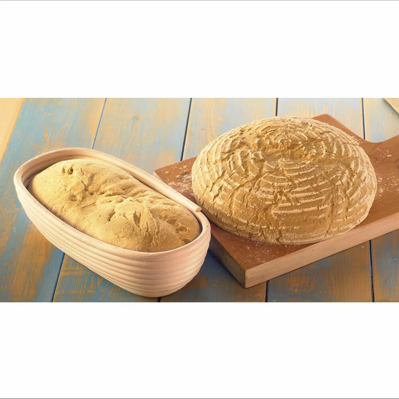 Birkmann Gärkörbchen Länglich Groß, Gär Körbchen, Gärkorb, Brotkorb, Brotform, Peddigrohr, 40.5 cm, 208995
