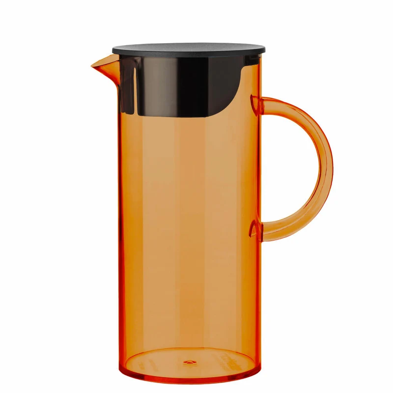 Stelton Kanne mit Deckel EM77, Karaffe, Kunststoff, Safran, 1.5 L, 1310-6