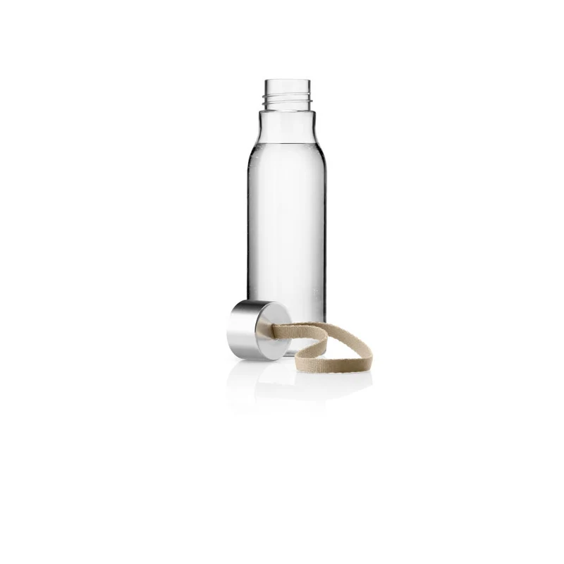 Eva Solo Trinkflasche, Kunststoff, Edelstahl, Polyester, Silikon, Pearl Beige, 0.5 L, 503053