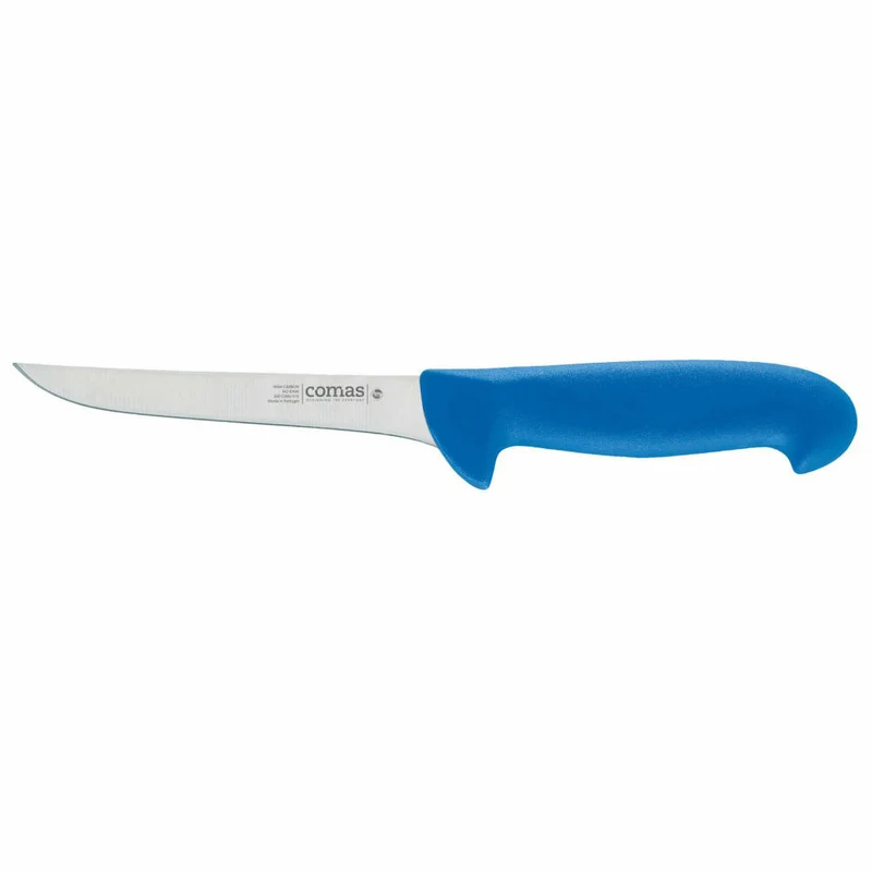 Comas Ausbeinmesser Carbon, Küchenmesser, Stahl, PP, Blau, 14 cm Klinge, 10097