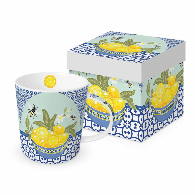 PPD Malaga Trend Mug, in Geschenkbox, Henkelbecher, Kaffeebecher, Becher, Tasse, New Bone China, 400 ml, 160302569